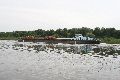 Faltbootfahrt von Pieschen zur Waldschlößchenbrückenbau-Stelle und zurück