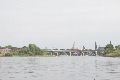 Faltbootfahrt von Pieschen zur Waldschlößchenbrückenbau-Stelle und zurück