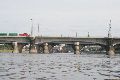 Faltbootfahrt von Pieschen zur Waldschlößchenbrückenbau-Stelle und zurück