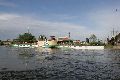 Faltbootfahrt von Pieschen zur Waldschlößchenbrückenbau-Stelle und zurück