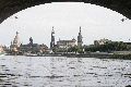 Faltbootfahrt von Pieschen zur Waldschlößchenbrückenbau-Stelle und zurück