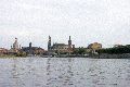 Faltbootfahrt von Pieschen zur Waldschlößchenbrückenbau-Stelle und zurück