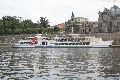 Faltbootfahrt von Pieschen zur Waldschlößchenbrückenbau-Stelle und zurück