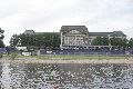 Faltbootfahrt von Pieschen zur Waldschlößchenbrückenbau-Stelle und zurück