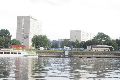 Faltbootfahrt von Pieschen zur Waldschlößchenbrückenbau-Stelle und zurück