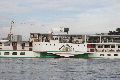Faltbootfahrt von Pieschen zur Waldschlößchenbrückenbau-Stelle und zurück