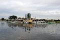 Faltbootfahrt von Pieschen zur Waldschlößchenbrückenbau-Stelle und zurück