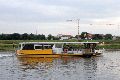 Faltbootfahrt von Pieschen zur Waldschlößchenbrückenbau-Stelle und zurück