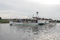 Faltbootfahrt von Pieschen zur Waldschlößchenbrückenbau-Stelle und zurück