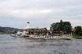 Faltbootfahrt von Pieschen zur Waldschlößchenbrückenbau-Stelle und zurück