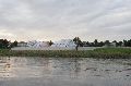 Faltbootfahrt von Pieschen zur Waldschlößchenbrückenbau-Stelle und zurück
