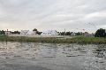 Faltbootfahrt von Pieschen zur Waldschlößchenbrückenbau-Stelle und zurück