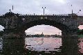 Faltbootfahrt von Pieschen zur Waldschlößchenbrückenbau-Stelle und zurück