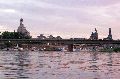 Faltbootfahrt von Pieschen zur Waldschlößchenbrückenbau-Stelle und zurück