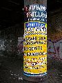 Plakate, Graffitis, Werbung,Aufkleber,  Kunst oder Ähnliches in der Neustadt-Antonstadt, Politisches und Unpolitisches