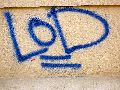 Plakate, Graffitis, Werbung,Aufkleber,  Kunst oder Ähnliches in der Neustadt-Antonstadt, Politisches und Unpolitisches
