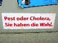 Plakate, Graffitis, Werbung,Aufkleber,  Kunst oder Ähnliches in der Neustadt-Antonstadt, Politisches und Unpolitisches