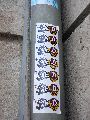 Plakate, Graffitis, Werbung,Aufkleber,  Kunst oder Ähnliches in der Neustadt-Antonstadt, Politisches und Unpolitisches