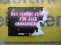 Plakate, Graffitis, Werbung,Aufkleber,  Kunst oder Ähnliches in der Neustadt-Antonstadt, Politisches und Unpolitisches