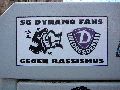 Plakate, Graffitis, Werbung,Aufkleber,  Kunst oder Ähnliches in der Neustadt-Antonstadt, Politisches und Unpolitisches