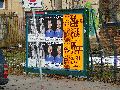 Plakate, Graffitis, Werbung,Aufkleber,  Kunst oder Ähnliches in der Neustadt-Antonstadt, Politisches und Unpolitisches