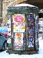 Plakate, Graffitis, Werbung,Aufkleber,  Kunst oder Ähnliches in der Neustadt-Antonstadt, Politisches und Unpolitisches