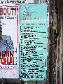 Plakate, Graffitis, Werbung,Aufkleber,  Kunst oder Ähnliches in der Neustadt-Antonstadt, Politisches und Unpolitisches