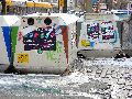 Plakate, Graffitis, Werbung,Aufkleber,  Kunst oder Ähnliches in der Neustadt-Antonstadt, Politisches und Unpolitisches