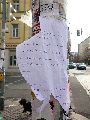 Plakate, Graffitis, Werbung,Aufkleber,  Kunst oder Ähnliches in der Neustadt-Antonstadt, Politisches und Unpolitisches