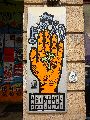 Plakate, Graffitis, Werbung,Aufkleber,  Kunst oder Ähnliches in der Neustadt-Antonstadt, Politisches und Unpolitisches
