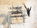 Plakate, Graffitis, Werbung,Aufkleber,  Kunst oder Ähnliches in der Neustadt-Antonstadt, Politisches und Unpolitisches