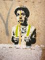 Plakate, Graffitis, Werbung,Aufkleber,  Kunst oder Ähnliches in der Neustadt-Antonstadt, Politisches und Unpolitisches