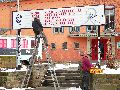 Plakate, Graffitis, Werbung,Aufkleber,  Kunst oder Ähnliches in der Neustadt-Antonstadt, Politisches und Unpolitisches