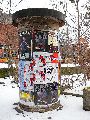 Plakate, Graffitis, Werbung,Aufkleber,  Kunst oder Ähnliches in der Neustadt-Antonstadt, Politisches und Unpolitisches