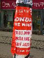 Plakate, Graffitis, Werbung,Aufkleber,  Kunst oder Ähnliches in der Neustadt-Antonstadt, Politisches und Unpolitisches