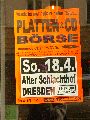 Plakate, Graffitis, Werbung,Aufkleber,  Kunst oder Ähnliches in der Neustadt-Antonstadt, Politisches und Unpolitisches