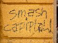 Plakate, Graffitis, Werbung,Aufkleber,  Kunst oder Ähnliches in der Neustadt-Antonstadt, Politisches und Unpolitisches