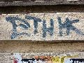 Plakate, Graffitis, Werbung,Aufkleber,  Kunst oder Ähnliches in der Neustadt-Antonstadt, Politisches und Unpolitisches