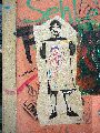 Plakate, Graffitis, Werbung,Aufkleber,  Kunst oder Ähnliches in der Neustadt-Antonstadt, Politisches und Unpolitisches