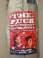 Plakate, Graffitis, Werbung,Aufkleber,  Kunst oder Ähnliches in der Neustadt-Antonstadt, Politisches und Unpolitisches
