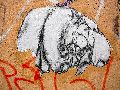 Plakate, Graffitis, Werbung,Aufkleber,  Kunst oder Ähnliches in der Neustadt-Antonstadt, Politisches und Unpolitisches