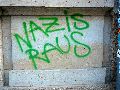 Plakate, Graffitis, Werbung,Aufkleber,  Kunst oder Ähnliches in der Neustadt-Antonstadt, Politisches und Unpolitisches