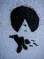 Plakate, Graffitis, Werbung,Aufkleber,  Kunst oder Ähnliches in der Neustadt-Antonstadt, Politisches und Unpolitisches