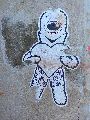 Plakate, Graffitis, Werbung,Aufkleber,  Kunst oder Ähnliches in der Neustadt-Antonstadt, Politisches und Unpolitisches