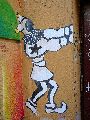 Plakate, Graffitis, Werbung,Aufkleber,  Kunst oder Ähnliches in der Neustadt-Antonstadt, Politisches und Unpolitisches
