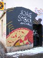 Plakate, Graffitis, Werbung,Aufkleber,  Kunst oder Ähnliches in der Neustadt-Antonstadt, Politisches und Unpolitisches