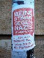 Plakate, Graffitis, Werbung,Aufkleber,  Kunst oder Ähnliches in der Neustadt-Antonstadt, Politisches und Unpolitisches