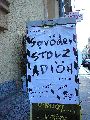 Plakate, Graffitis, Werbung,Aufkleber,  Kunst oder Ähnliches in der Neustadt-Antonstadt, Politisches und Unpolitisches