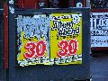 Plakate, Graffitis, Werbung,Aufkleber,  Kunst oder Ähnliches in der Neustadt-Antonstadt, Politisches und Unpolitisches