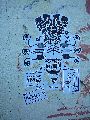 Plakate, Graffitis, Werbung,Aufkleber,  Kunst oder Ähnliches in der Neustadt-Antonstadt, Politisches und Unpolitisches
